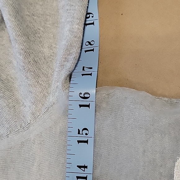 LC Lauren Conrad, Size XS Organza Polkadot Sweater with Back Bow Accent, EUC - Picture 6 of 10